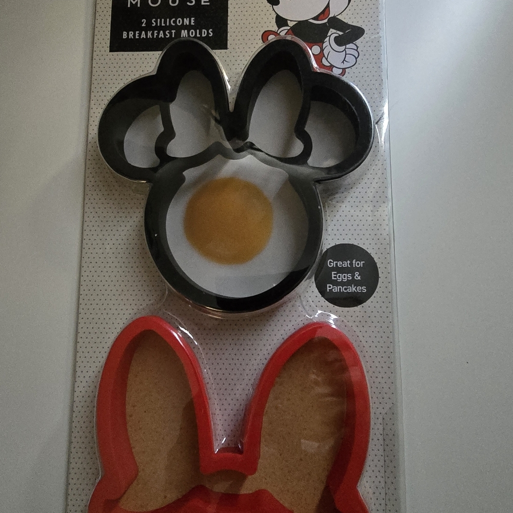 Disney Minnie Mouse Silicone Breakfast Molds